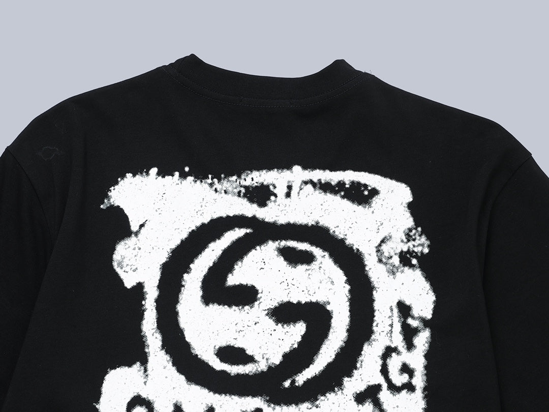 Gucci x Balenciaga Graffiti Logo T-Shirt - Image 18