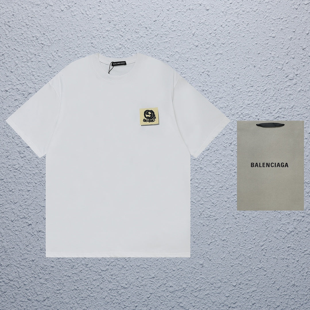 Gucci x Balenciaga Graffiti Logo T-Shirt - Image 1