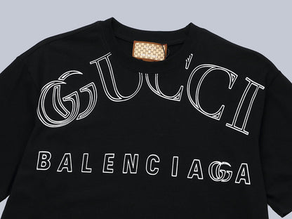 Gucci x Balenciaga Logo T-Shirt - Image 12