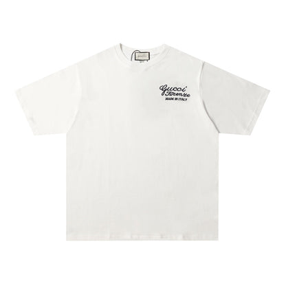 Gucci Logo Embroidery T-Shirt - Image 10