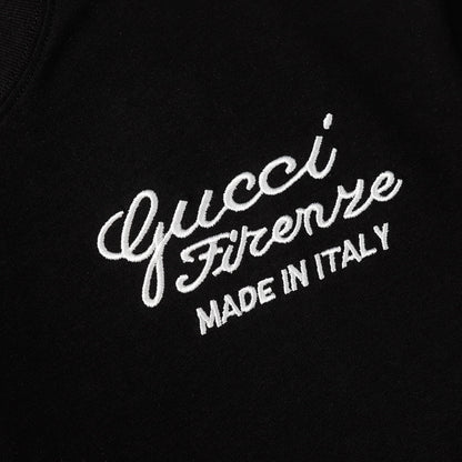 Gucci Logo Embroidery T-Shirt - Image 4