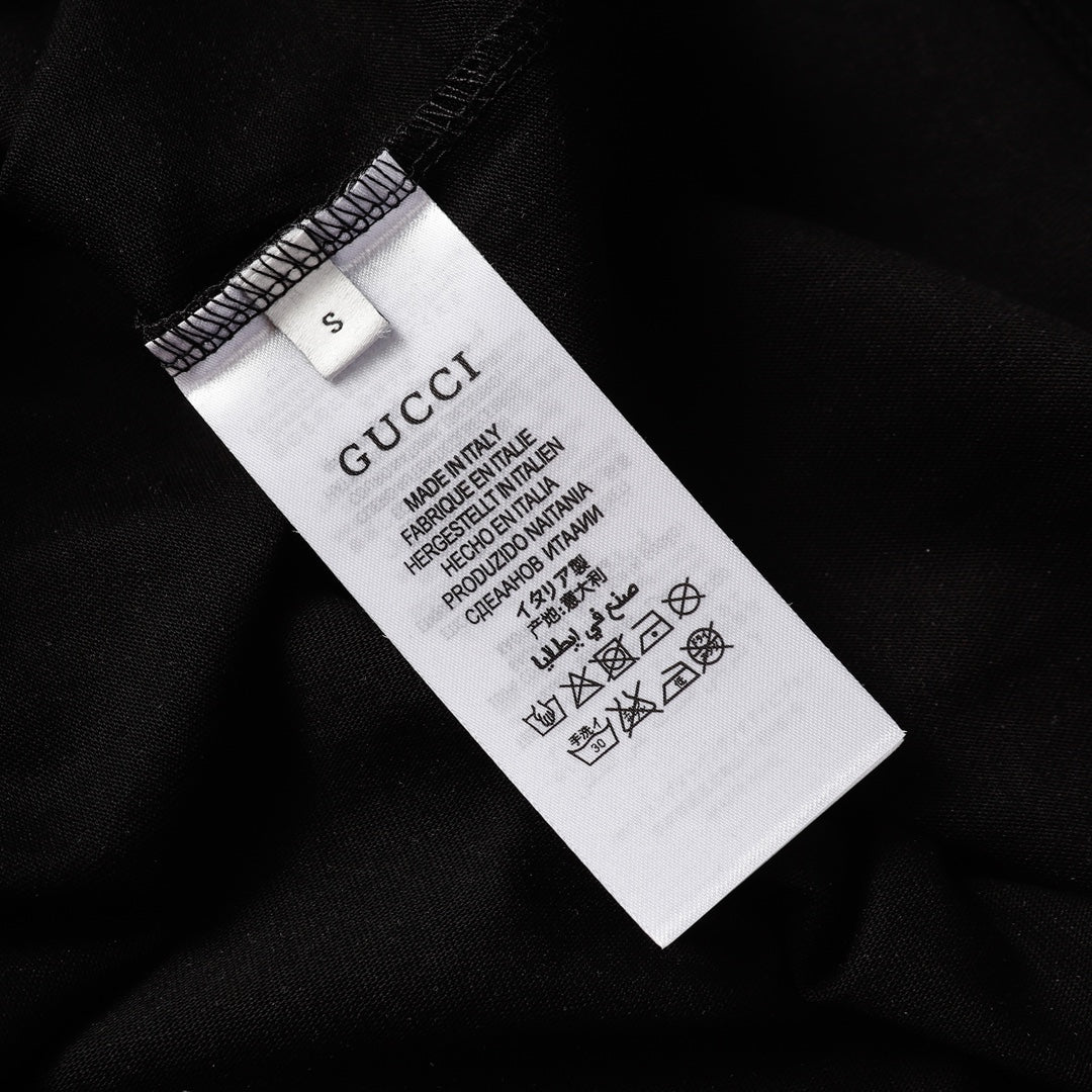 Gucci Logo Embroidery T-Shirt - Image 8