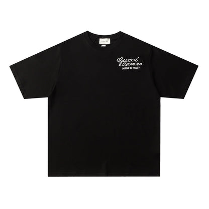Gucci Logo Embroidery T-Shirt - Image 1