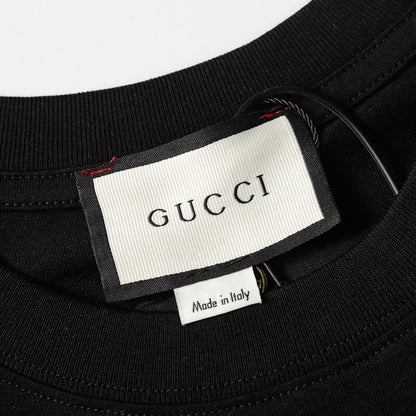 Gucci Logo Embroidery T-Shirt - Image 7