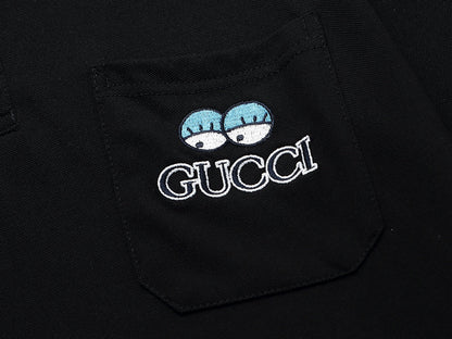 Gucci Pocket Embroidery Polo Shirt - Image 14