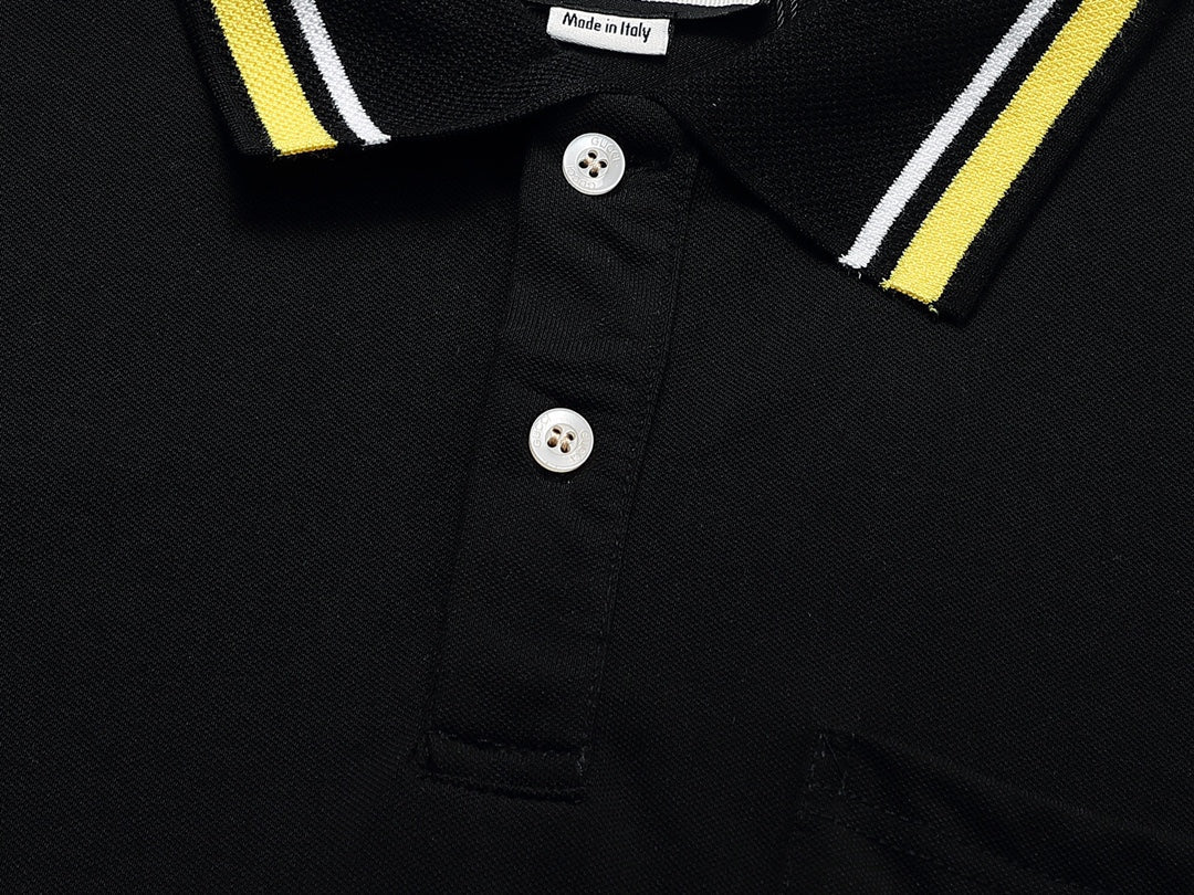 Gucci Pocket Embroidery Polo Shirt - Image 15