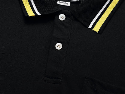 Gucci Pocket Embroidery Polo Shirt - Image 15
