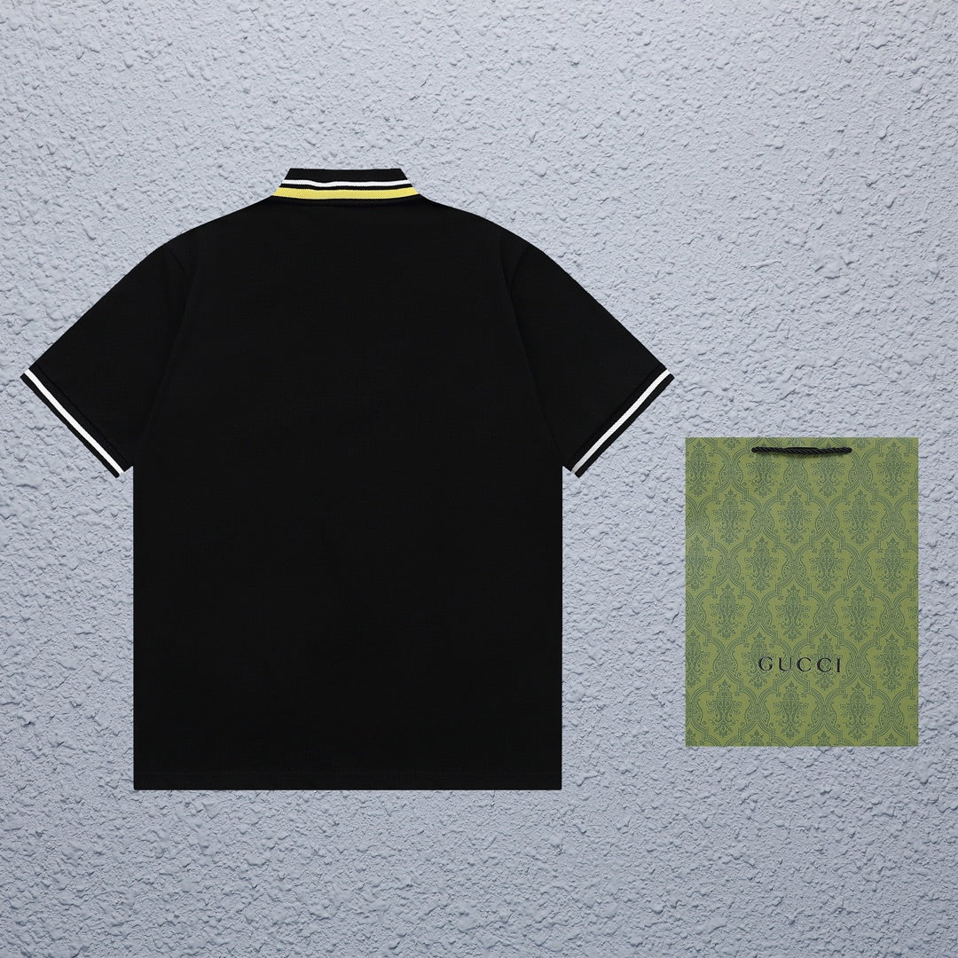 Gucci Pocket Embroidery Polo Shirt - Image 11