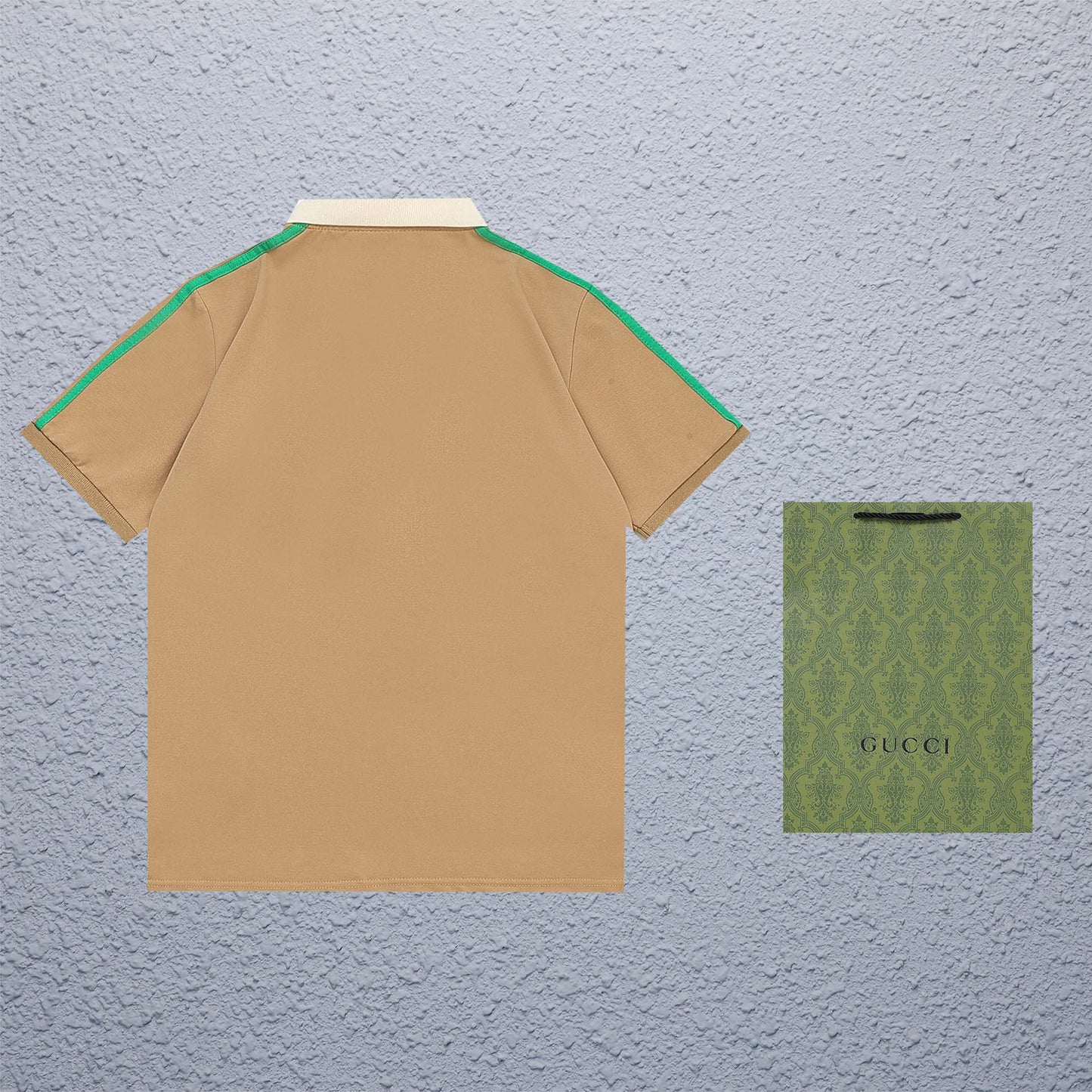 Gucci Web Stripe Polo Shirt - Image 2