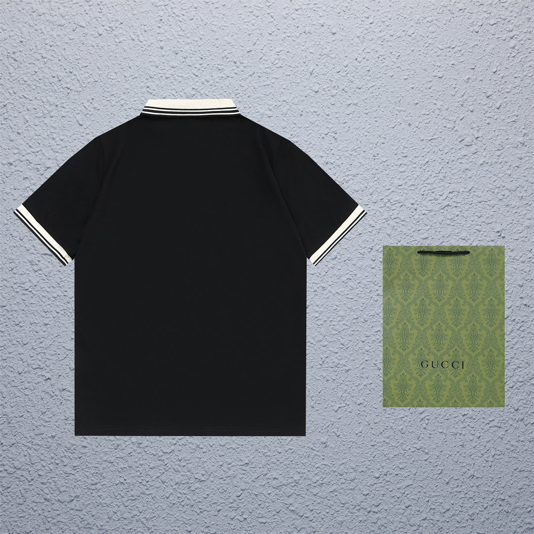 Gucci Double Button Polo Shirt - Image 11