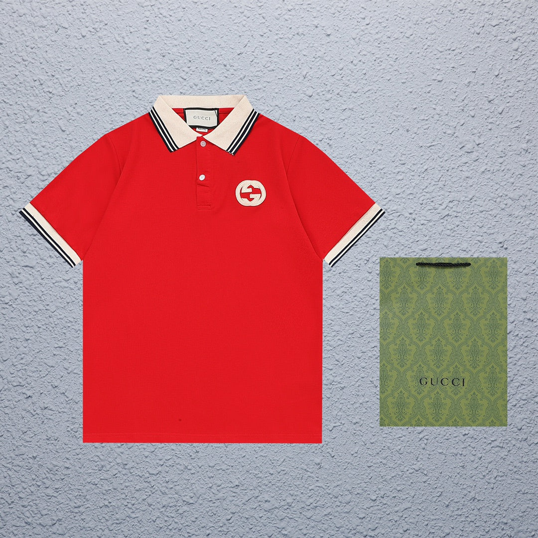 Gucci Double Button Polo Shirt - Image 1