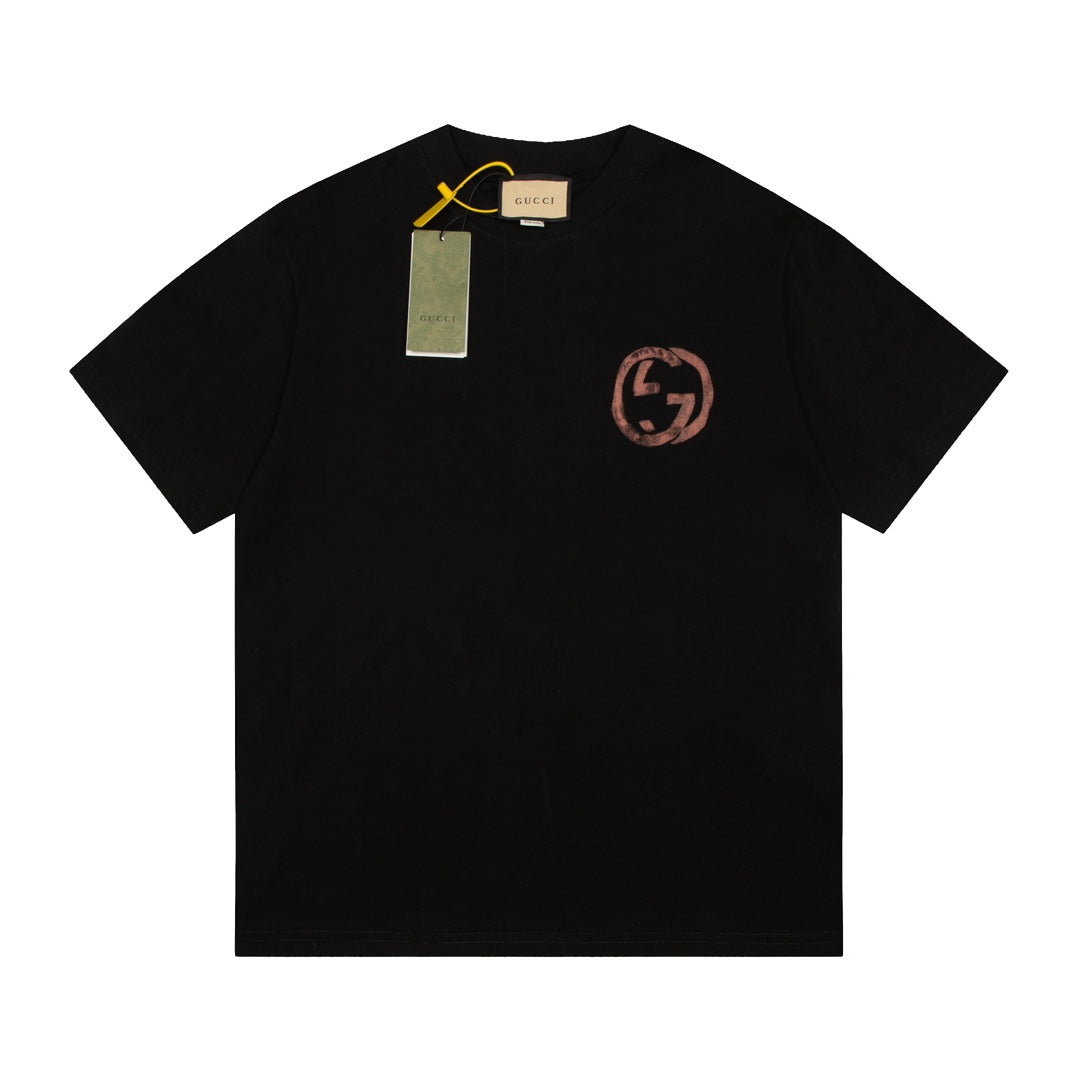 Gucci Graffiti Logo T-Shirt - Image 1