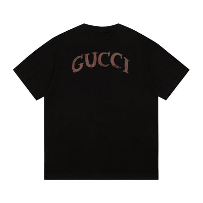 Gucci Graffiti Logo T-Shirt - Image 2