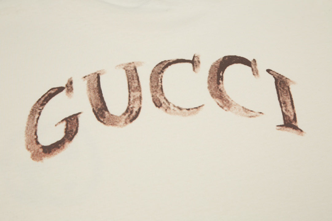 Gucci Graffiti Logo T-Shirt - Image 15