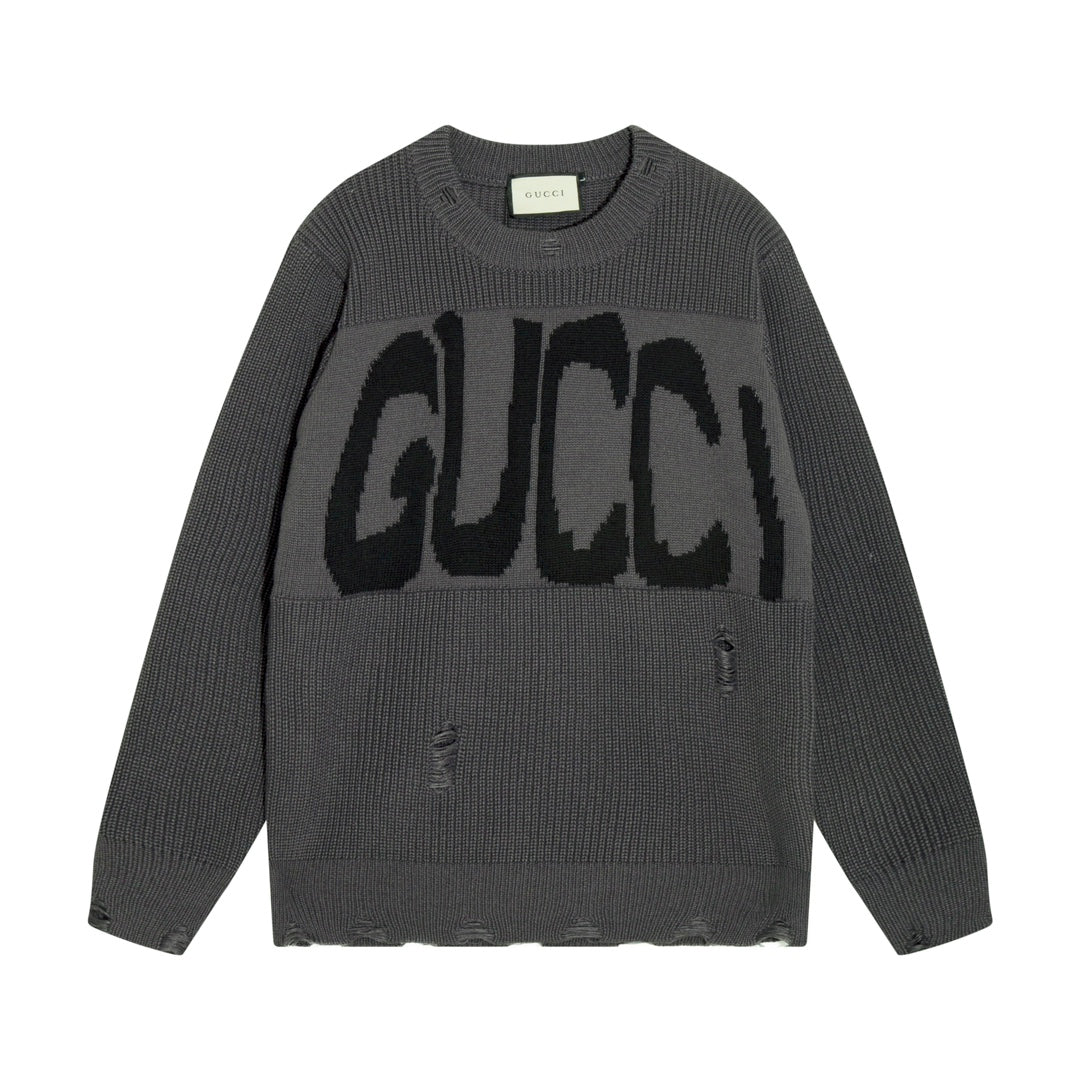 Gucci Logo Print Sweater - Image 1