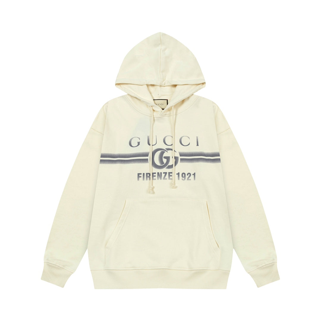 Gucci Signature E2E6 Hoodie - Image 1