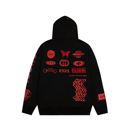 Gucci Signature 5D0A Hoodie - Image 2