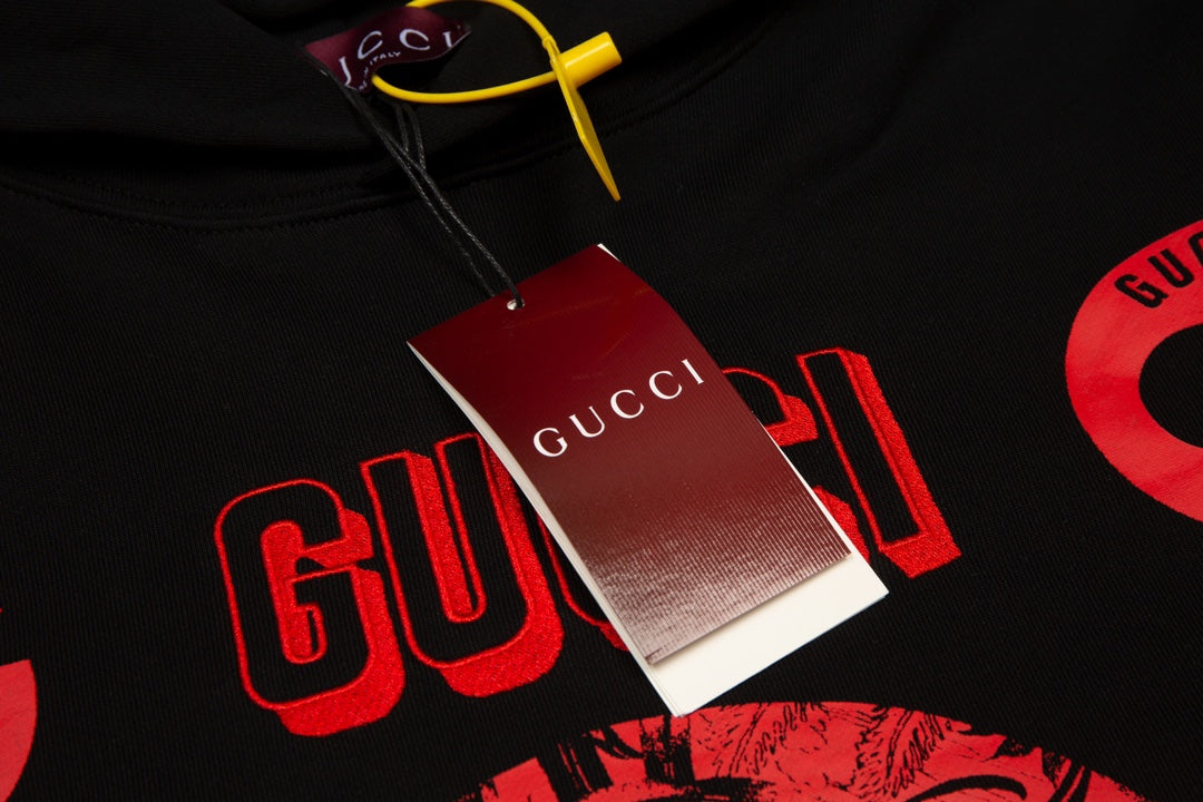 Gucci Signature 5D0A Hoodie - Image 3