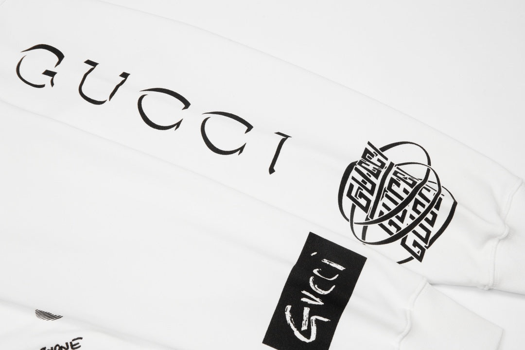 Gucci Signature A5B7 Hoodie - Image 7