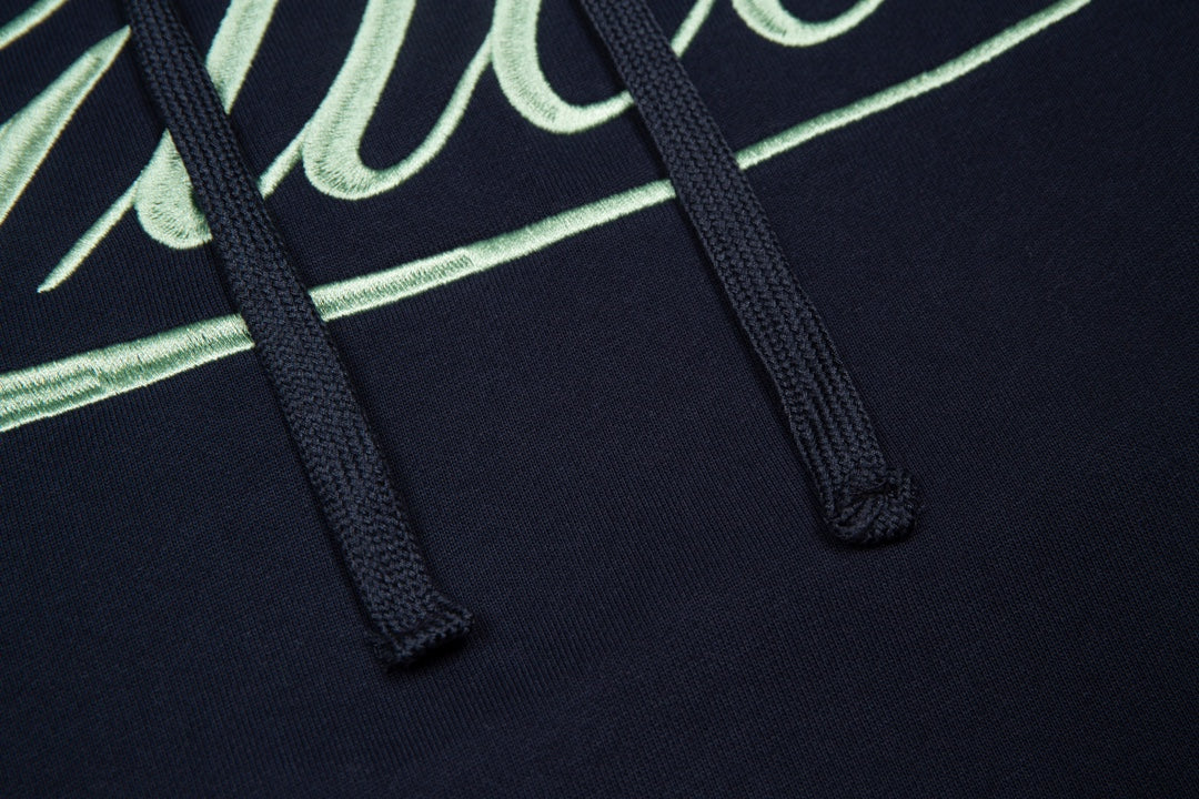 Gucci Logo Embroidery Hoodie - Image 6