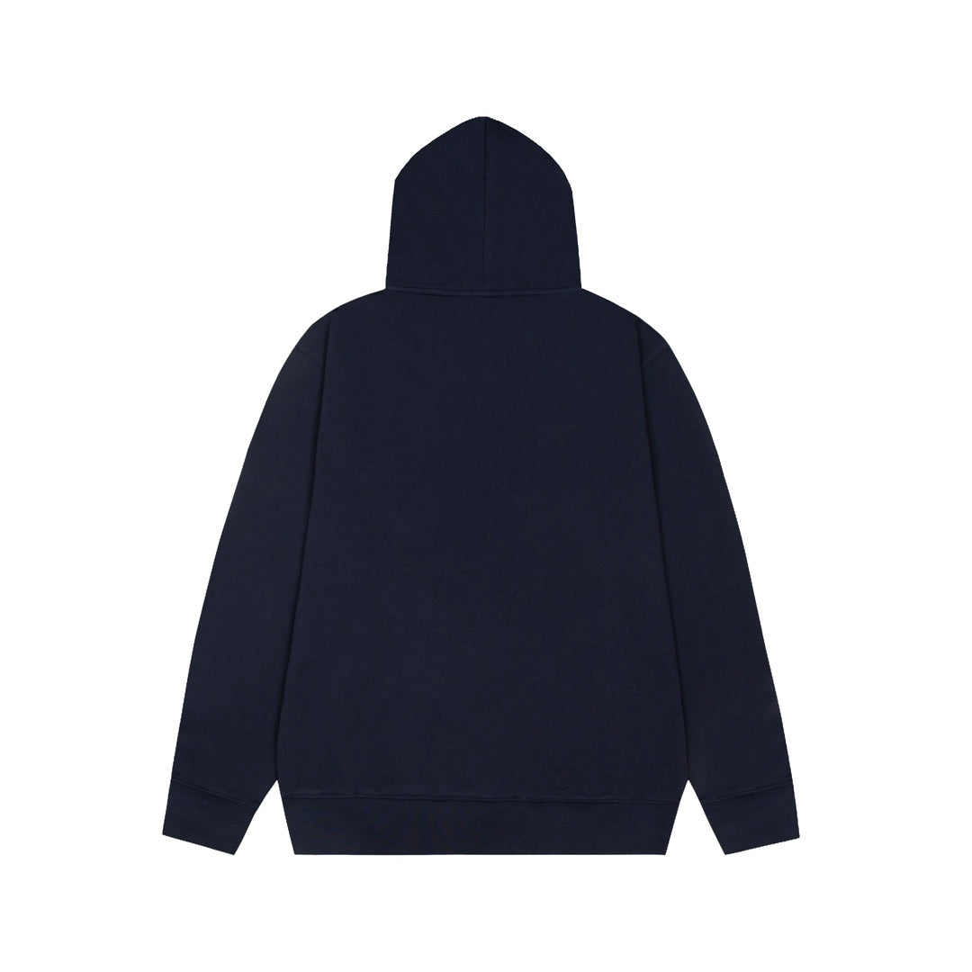 Gucci Logo Embroidery Hoodie - Image 2