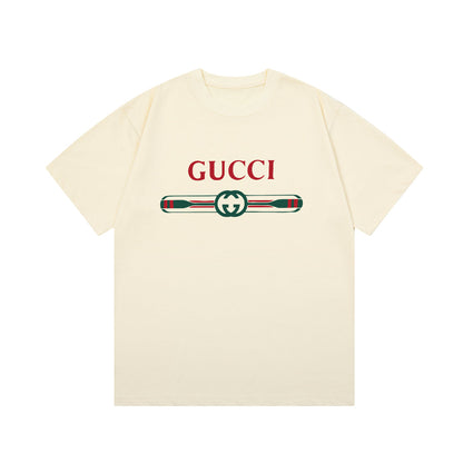Gucci Logo Print T-Shirt - Image 1