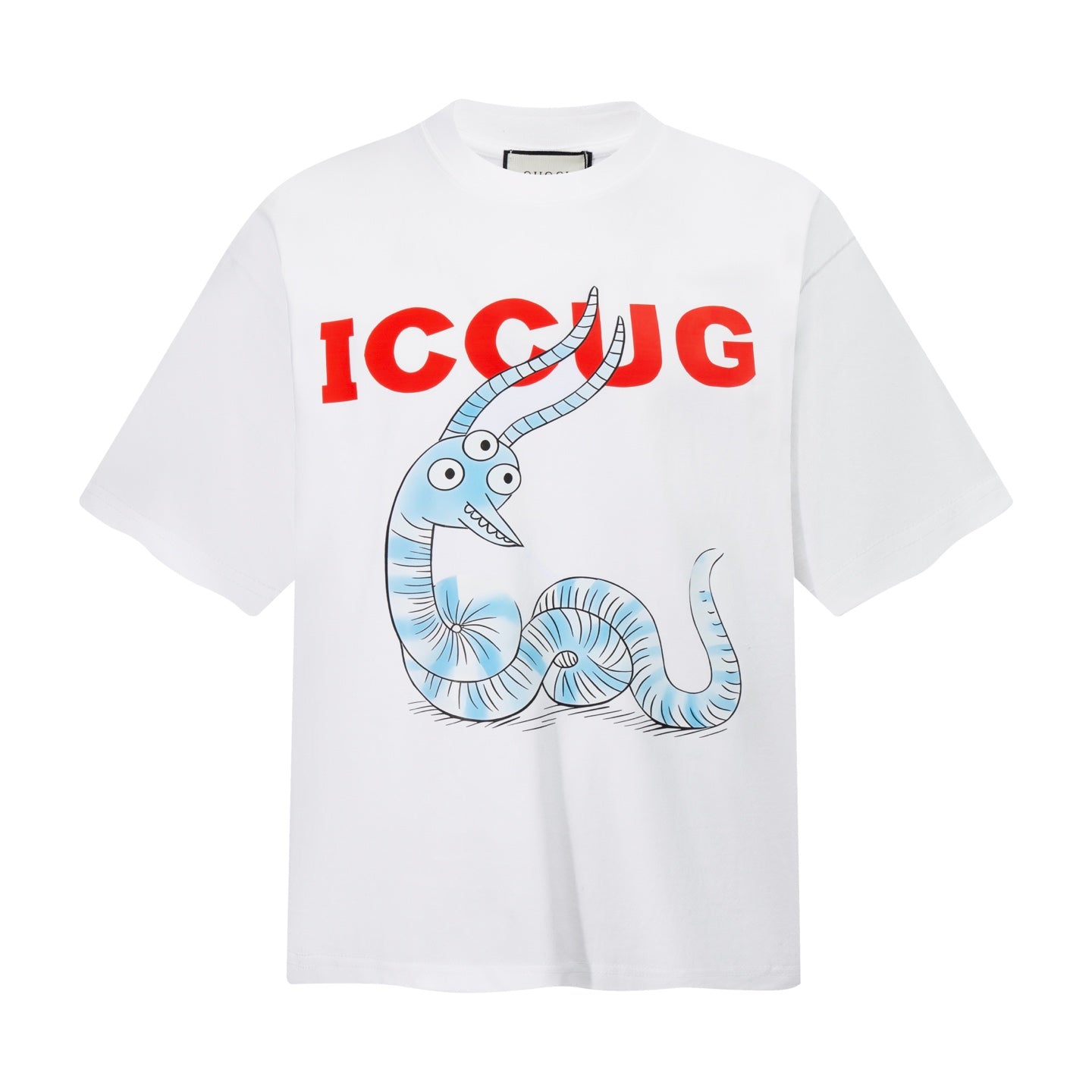 Gucci Snake Year Logo T-Shirt - Image 1