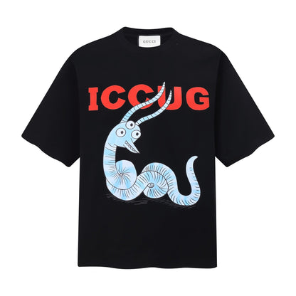 Gucci Snake Year Logo T-Shirt - Image 10