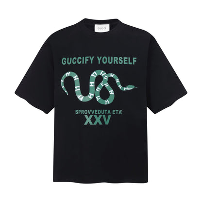 Gucci Snake Year Logo T-Shirt - Image 45