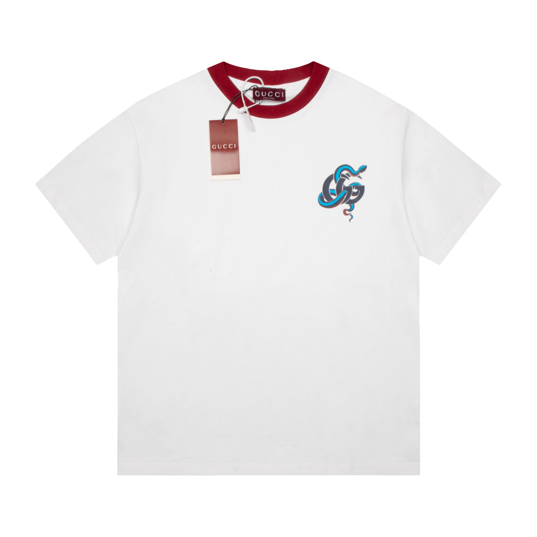 Gucci Snake Year Logo T-Shirt - Image 1