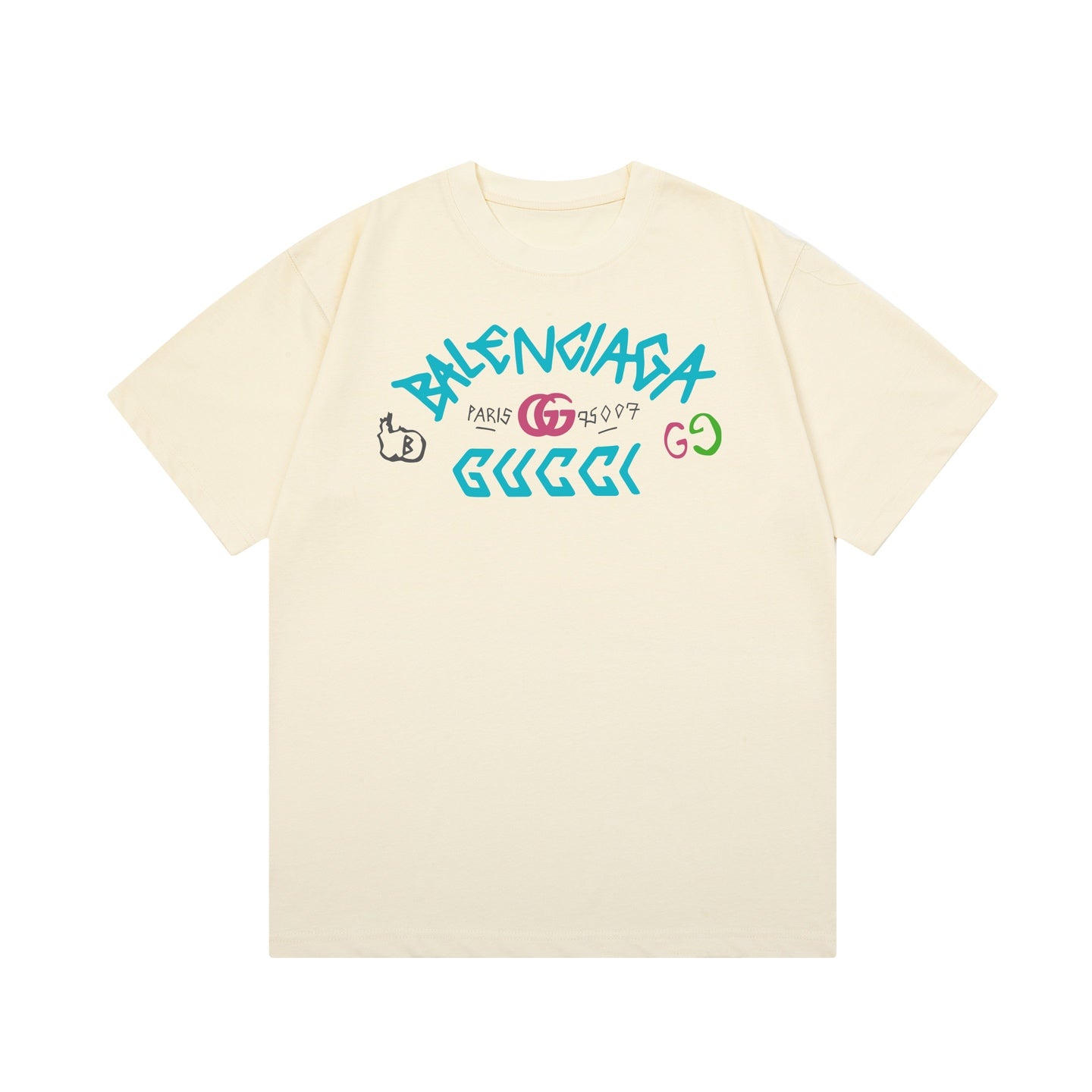 Gucci Logo Print T-Shirt - Image 1