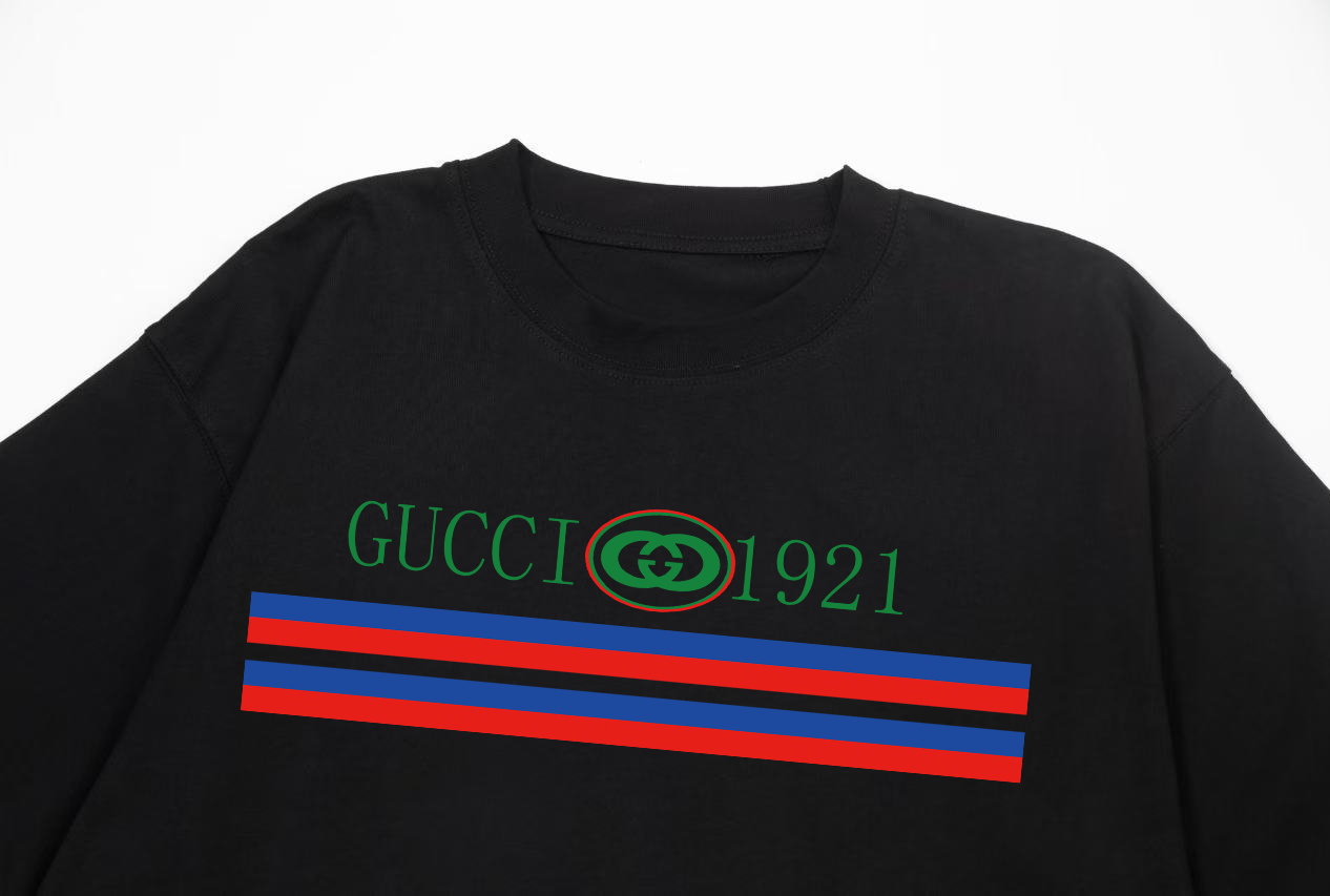 Gucci Logo Print T-Shirt - Image 39
