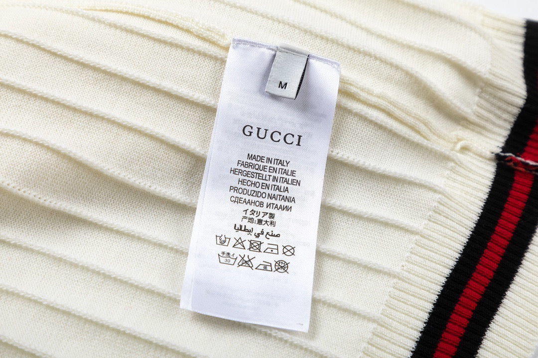 Gucci Pocket Embroidery Polo Shirt - Image 10