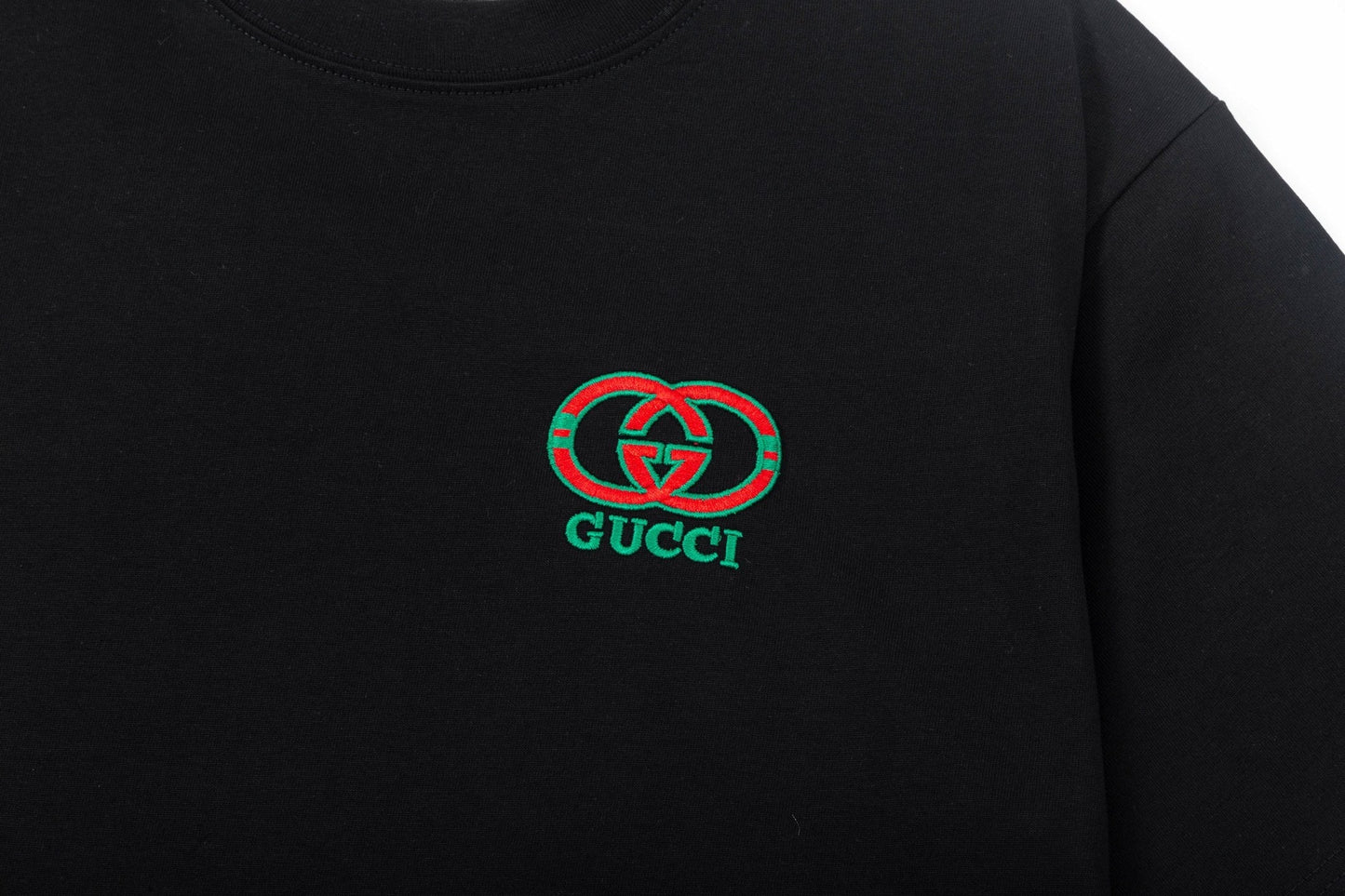 Gucci Logo Embroidery T-Shirt - Image 32