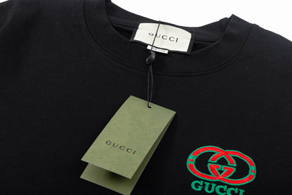 Gucci Logo Embroidery T-Shirt - Image 30