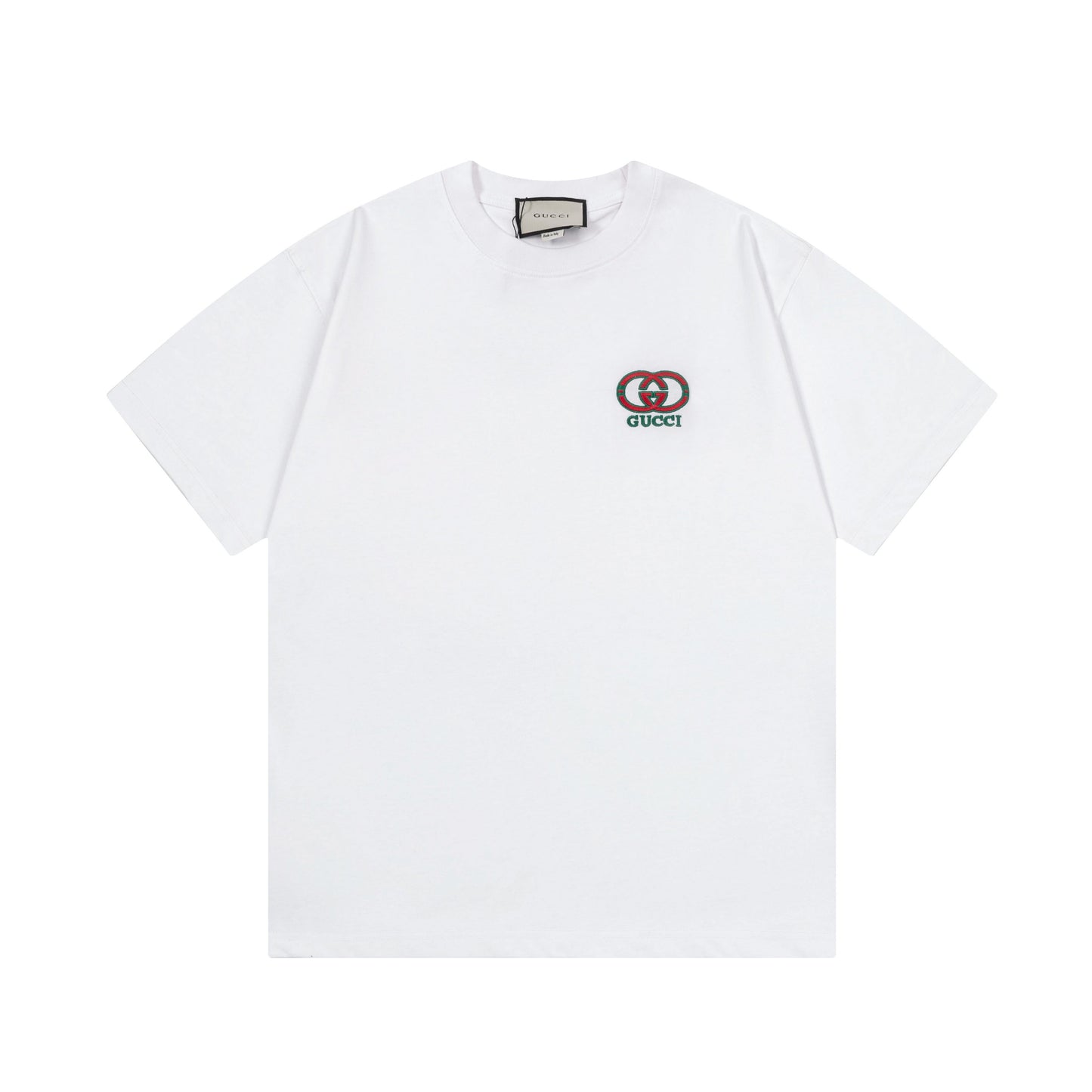 Gucci Logo Embroidery T-Shirt - Image 1