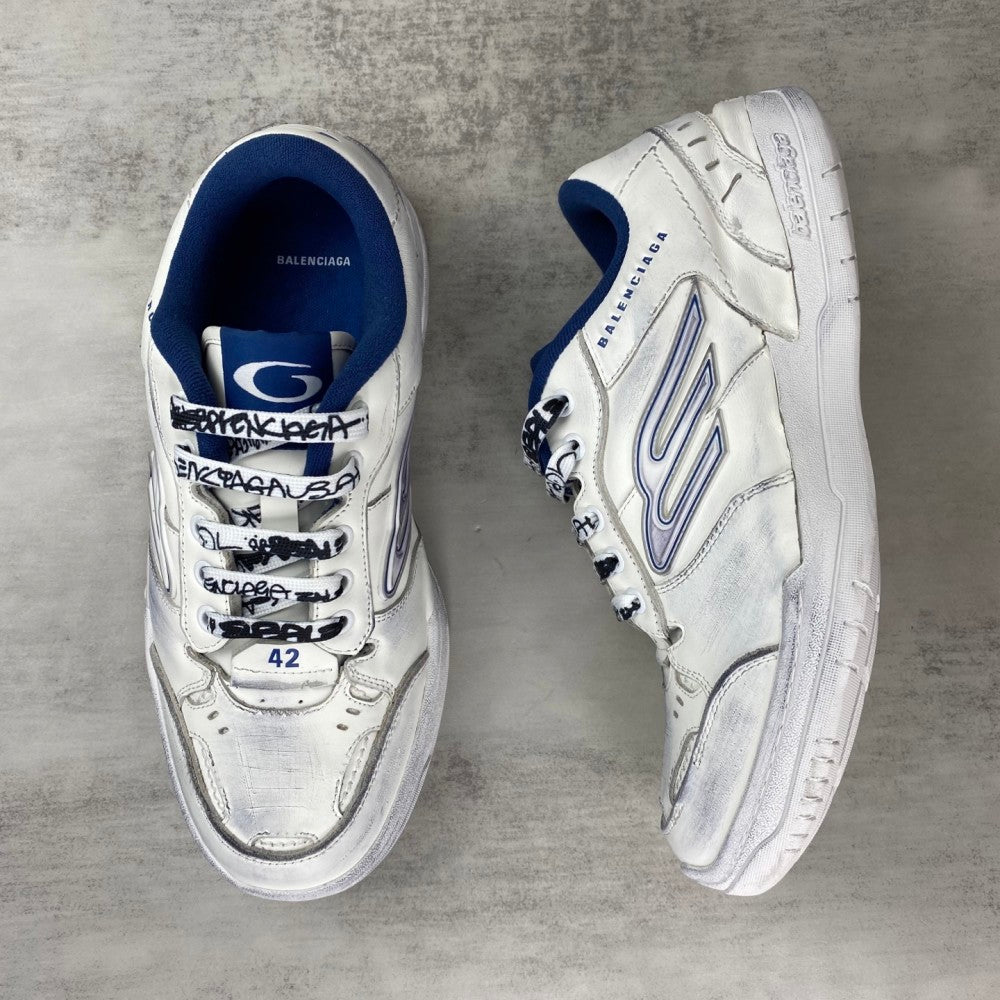 Balenciaga Hamptons Sneaker #04 - Color 01 - Image 3