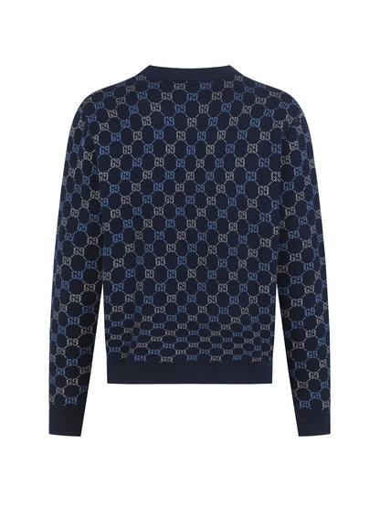 Gucci Reversible GG Wool Sweater - Image 9