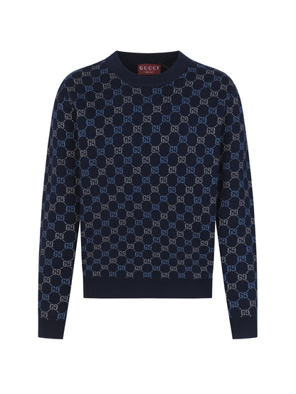 Gucci Reversible GG Wool Sweater - Image 8