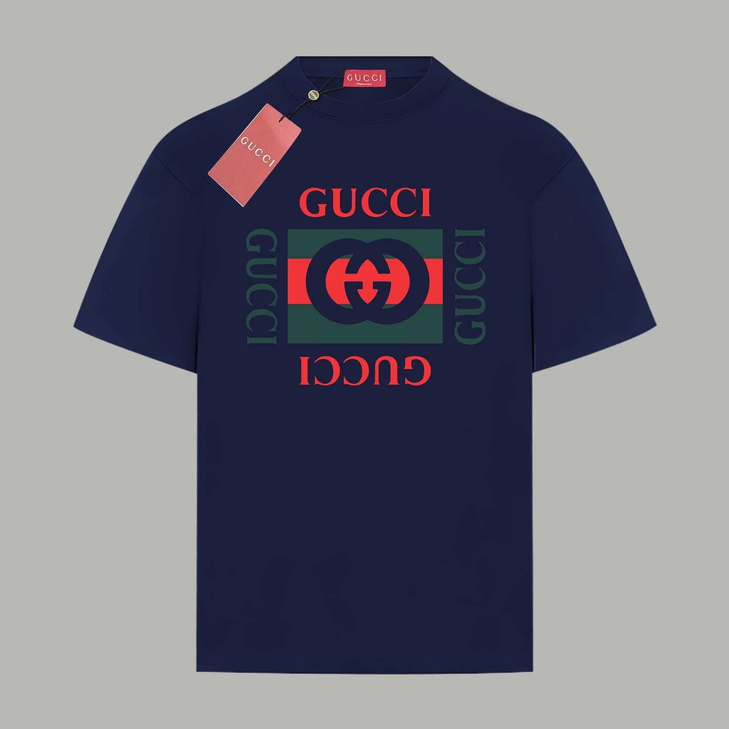 Gucci Contrast Logo T-Shirt - Image 19