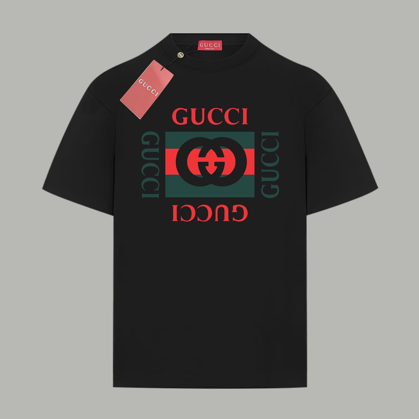 Gucci Contrast Logo T-Shirt - Image 1