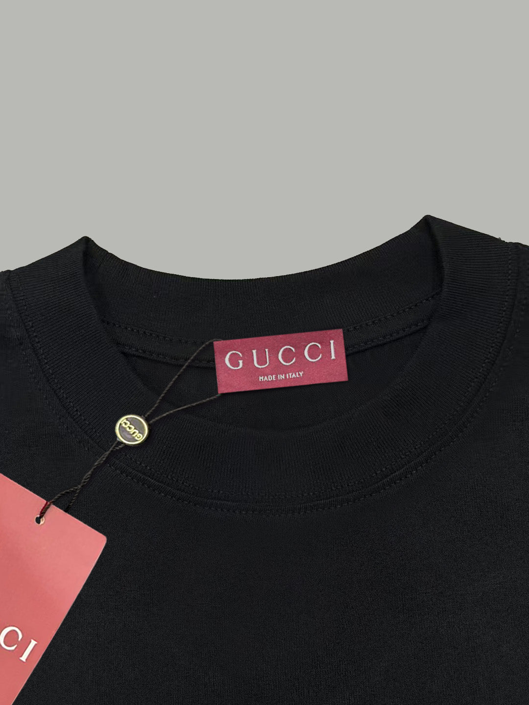 Gucci Contrast Logo T-Shirt - Image 3