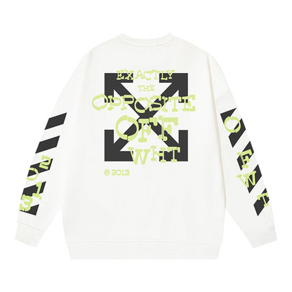 Off-White  Arrow logo sports sweatshirt#121