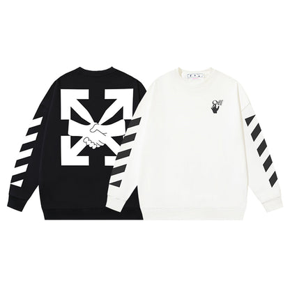 Off-White  Arrow logo sports sweatshirt#123