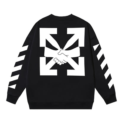 Off-White  Arrow logo sports sweatshirt#123