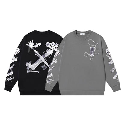 Off-White Arrow logo sports sweatshirt#1028