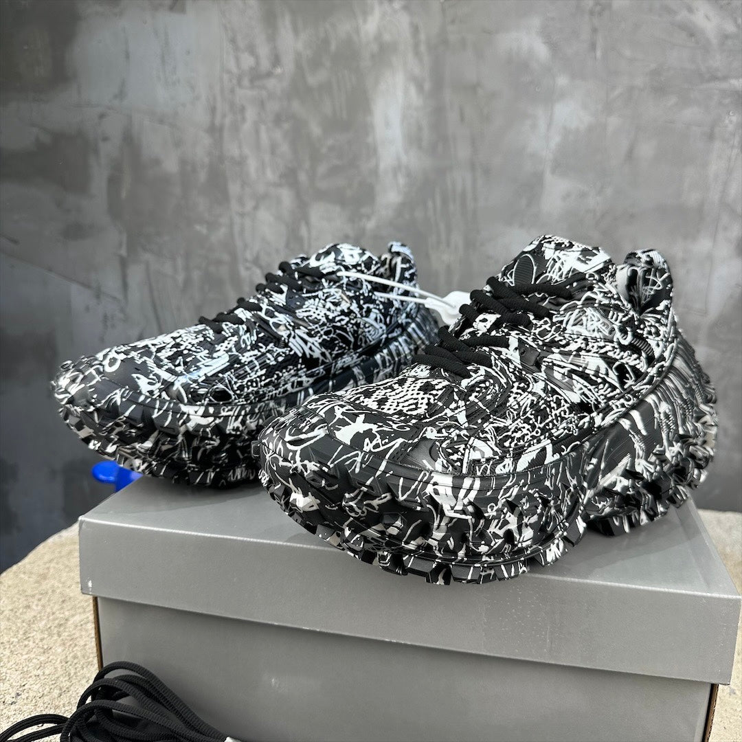Balenciaga X-Pander Sneakers #01 | Sculptural Cage Sole
